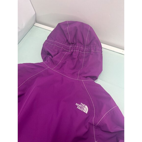 The North Face Girls Heatseeker Jacket Hooded Winter Coat Purple Large L (14/16) - Picture 9 of 10